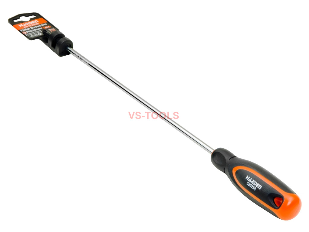 PH2x300mm Phillips Cross Point Screwdriver Tip Rubber